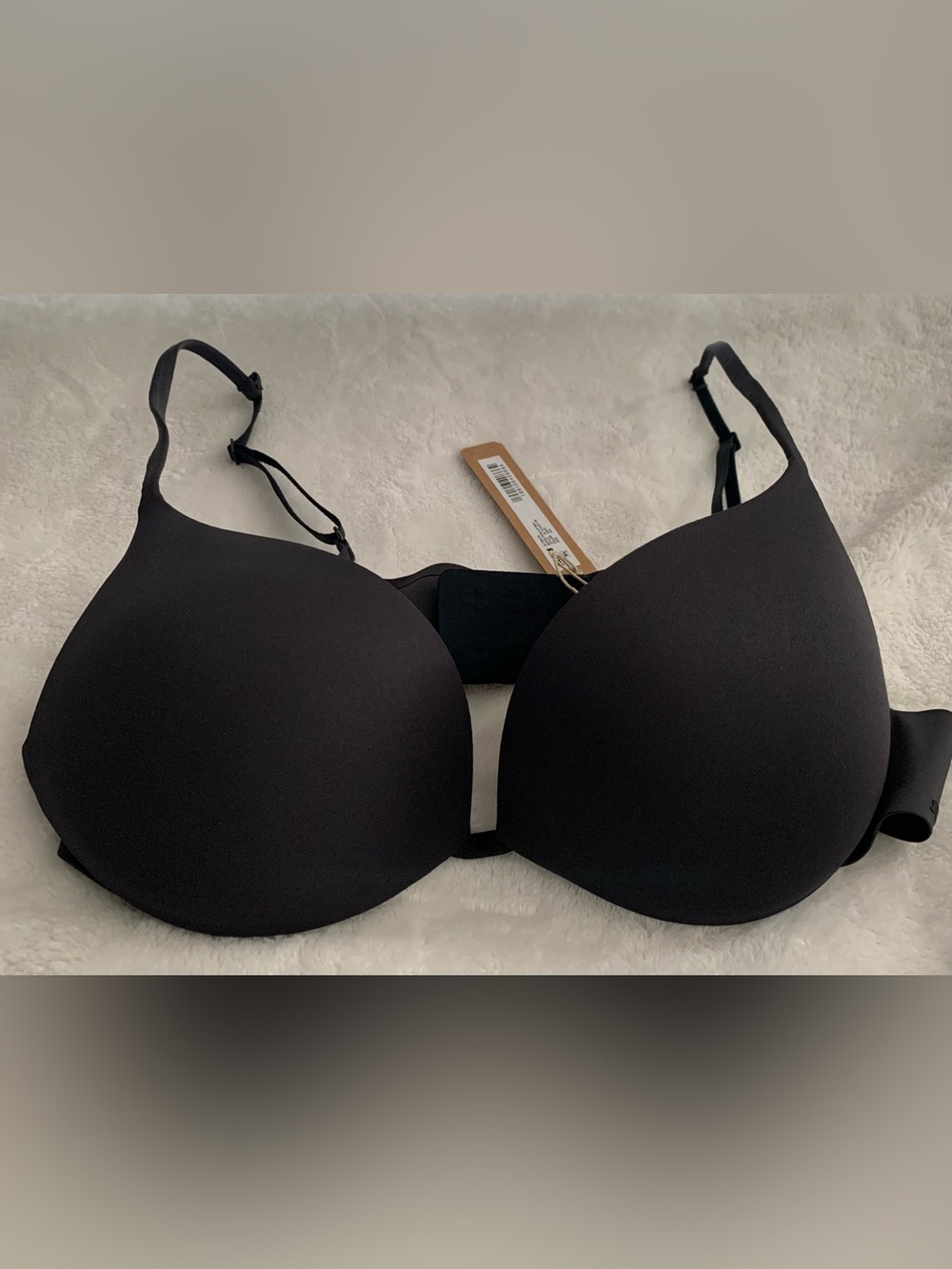 SKIMS Ultimate Super Push Up Bra• Onyx• 34A•BNWT• MSRP $68.00